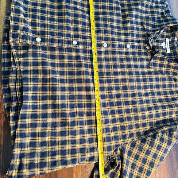 Madewell The Signature Poplin Crop Shirt in Plaid - Picture 6 of 6